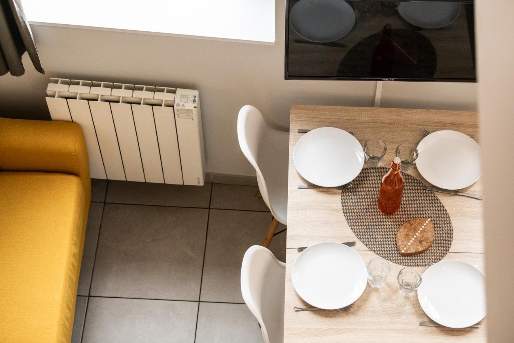 Duplex Scandinave A Cosy Et Calme - Lyon Part-Dieu Luaran gambar